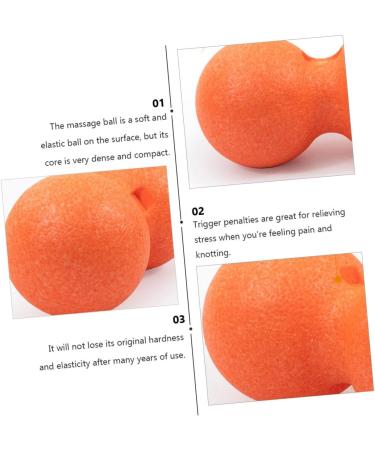 Beavorty Peanut Massage Ball - Deep Tissue Roller for Fitness & Sports Recovery | Gymnastics Lacrosse & Ice Hockey Massage Device - Buy Online on GoSupps.com