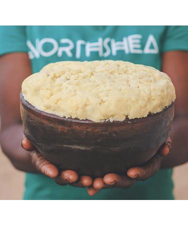 Northshea Raw Shea Butter 16oz | 100% Pure African Unrefined Moisturizer for Skin, Face, Body & Hair | Ideal for Soap Making, DIY Lotions, Oils, and Lip Balms - Buy Online on GoSupps.com