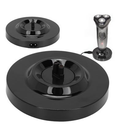 Universal Black Electric Shaver Charging Station | Round Shape for All Shavers - Fast International Shipping - Buy Online on GoSupps.com