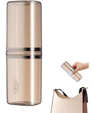 Buerfu Portable Toothbrush Case - Travel-Friendly Toothbrush Organizer & Cup for Camping & On-the-Go - Buy Online on GoSupps.com