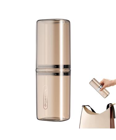 Drang toothbrush mug case travel toothbrush box-toothbrush storage box for on the go-portable toilet article carrier container toothbrush organizer cup for camp outdoor excursion Low coffee