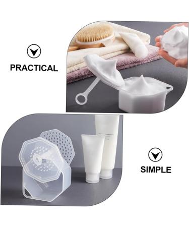 Healeved 2 Sets Faux Buns Oil for Face Bubble Maker Face Wash Face Wash Foamer Maker Face Tools for Skincare Oil for Face Korean Foaming for White Pp Foaming Agent Cute - Buy Online on GoSupps.com
