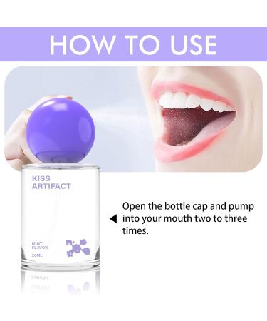 2 Pcs Probiotic Oral Spray for Long-Lasting Freshness Alcohol-Free Oral Spray with Probiotics for Breath Care Promotes Oral Health Convenient Travel-Sized Breath - (20 ml / 0.68 oz) 2 Pack - Buy Online on GoSupps.com