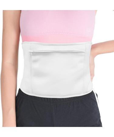 Anloximt Castor Oil Compression Wrap Castor Oil Compress - Organic Anti Oil Leak Wrap with Adjustable Strap No Mess and Reusable for Abdomen - Buy Online on GoSupps.com