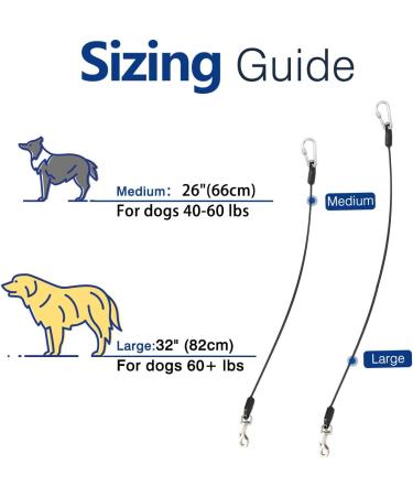 Pawaboo Dog Car Seat Belt - Durable 32-Inch Safety Belt with Carabiner & 360 Rotatable Hook for Dogs - Optimal Safety for Car Travel - Buy Online on GoSupps.com