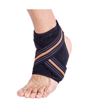Adjustable Sports Ankle Support Brace - Unisex Spandex Protective Wrap for Running | International Shipping - Buy Online on GoSupps.com