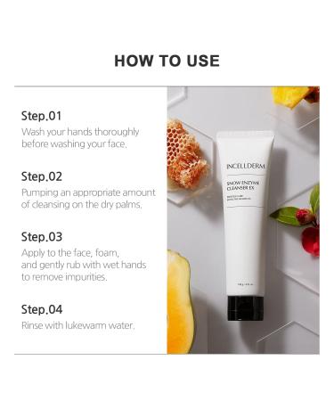 Gadi Place Snow Enzyme Cleanser EX 120g | Deep Cleansing Face Wash | Korean Skin Care | K-Beauty Essential - Buy Online on GoSupps.com