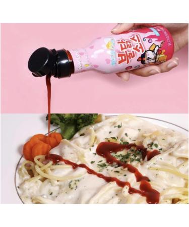 Samyang Buldak Sauce Hot Sauce Variety Set - Buldak Ramen Carbonara Hot Sauce Piquante Hot Chicken Flavor x2 Spicy (3 x 200g) - Fire Noodles Challenge - Buy Online on GoSupps.com