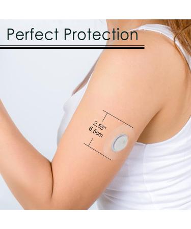 Ifunyo 25 Waterproof Freestyle Libre 3 Plasters | Self-Adhesive Transparent Skin-Friendly for Swimming & Bathing | International Shipping Available - Buy Online on GoSupps.com
