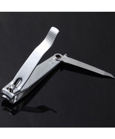 ZHOUBA Stainless Steel Toenails Fingernails Nail File Clipper Fingers Manicure Trimmer Tool Silver - Buy Online on GoSupps.com