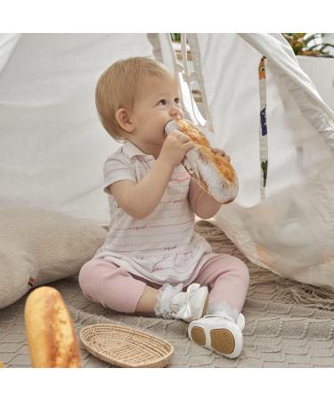 LACOFIA Baby Girls Anti-Slip Mary Jane Princess Shoes - Size 3-6 Months - White - Buy Online on GoSupps.com