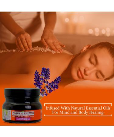 Natural Solution Himalayan Pink Salt Body Scrub with Lavender Oil,Relaxing and Purifying for Younger Looking Skin Every Day - 12.3 oz (Pack of 2) 12.3 Ounce (Pack of 2) - Buy Online on GoSupps.com