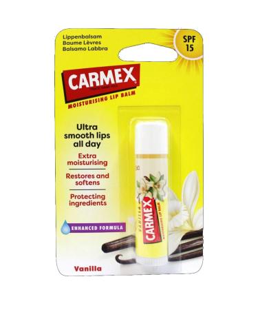 Carmex Carmex Vanilla Lip Balm Extra Moisturizing Spf 15 1 Unit