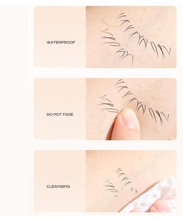 Lower Eyelash Pencil Double Tip Eyelash Pencil Eyelash Pencil for Lower Lashes Eyelash Pencil with Extremely Fine Tip Gifts for Sister Wife Colleagues Makeup Beginners Beauty Lovers - Buy Online on GoSupps.com