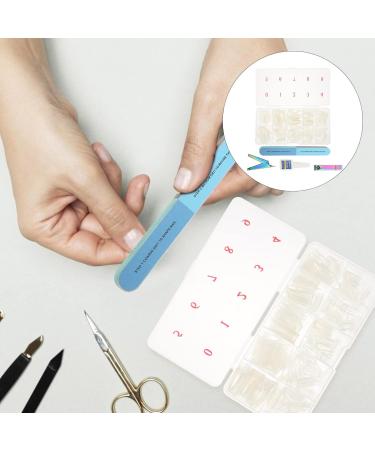 MAGICLULU French Manicure Kit 1 Set Nail Set Halloween Halloween Valentine Day Mothets Day Beginner Nail Tools French Nail Piece Acrylic Manicure Tools Nail Flakes Plastic Hallow 13X7cm Assorted Color 3 - Buy Online on GoSupps.com