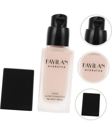 IWOWHERO Liquid Foundation Concealer Liquid Beauty Foundation Moisturizing Foundation Makeup Supplies Glass - Buy Online on GoSupps.com