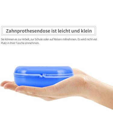 Shop Slim Braces - AnnHua Dentist Partial Retainer Case with Breathable Holes (Blue) | International Shipping Available - Buy Online on GoSupps.com