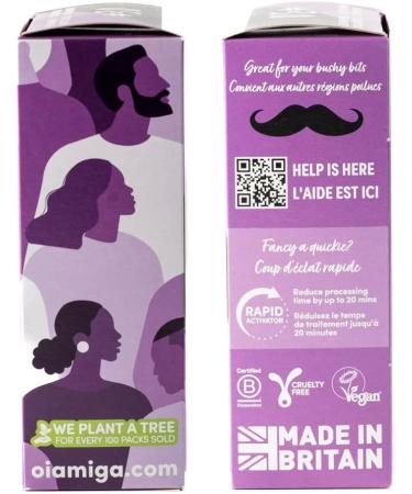 Oiamiga Darkest Brown Permanent Hair Dye Inclusive Hair Colour for All Hair Types Rapid Processing Made with Natural Ingredients Vegan and Cruelty Free 120ml - Buy Online on GoSupps.com