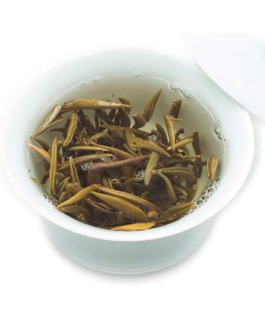 Oriarm Yunnan Silver Needle White Tea 100g - Chinese Baihao Yinzhen Loose Leaf Tea - Buy Online on GoSupps.com