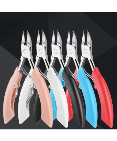Toenail Clippers Dead Skin Remove Nail Ingrown Nipper Cuticle Scissors Nail Cutter Paronychia Tools Pedicure Manicure (Color : Blue) - Buy Online on GoSupps.com