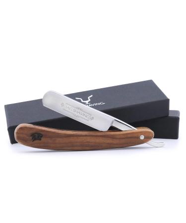 Jag Shaving Razor Plane for Men | Sustainable Wood Straight Razor & Case | Premium Grooming Tool - Buy Online on GoSupps.com
