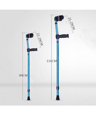 Adult Crutches Folding Crutches Portable Height Adjustable Telescopic Medical Cane Underarm Crutches Elderly Crutches Crutches for Walking Convenient Independence - Buy Online on GoSupps.com