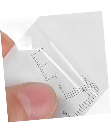 Mikinona Brow Ruler Sticker 1 Roll Stickers Eyebrow Mapping Tool Brow Mapping Pen Labeling Eyebrow Trimming - Buy Online on GoSupps.com