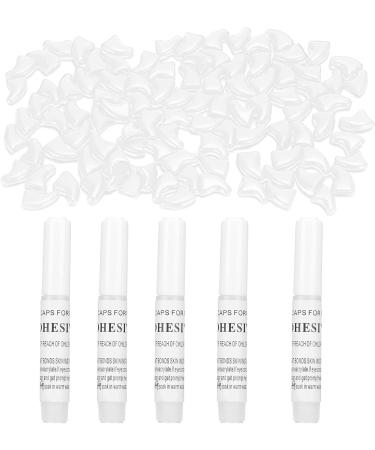 Tmishion Cat Nail Caps & Dog Paw Protectors - 100 Soft Anti-Scratch Claw Sleeves | Ice White - Buy Online on GoSupps.com