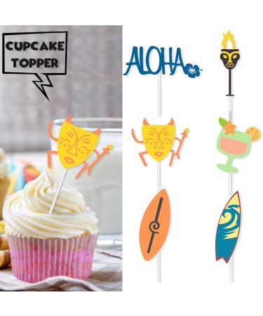 S-FX-0106 Ice Cream Fruit Dessert Cupcake Topper Colorful Glitter Happy Birthday Sensory Pop Game Theme Decor Supplies Baby Shower Boys Girls Birthday Party Decorations - Buy Online on GoSupps.com