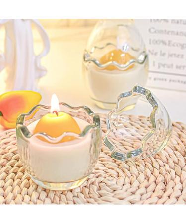 Buy Egg Shaped Scented Candle - Aromatherapy Glass Jar Gift for Birthdays & Easter - Buy Online on GoSupps.com