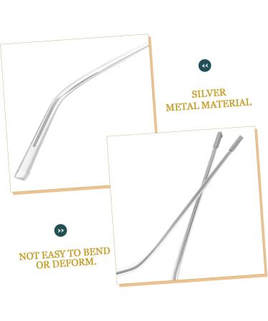 Yardenfun Metal Low Sunglasses Accessories - 1 Pair of Replacement Glasses Legs (12.5x0.3cm) - Durable Silver Parts for Enhanced Style - Buy Online on GoSupps.com