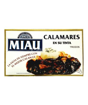 squid in ink gluten free 160 gr miau
