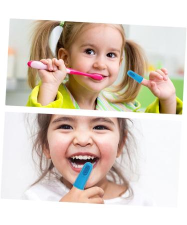 Orfofe 12-Piece Silicone Finger Toothbrush Set for Toddlers - Gentle Oral Care & Massager - Buy Online on GoSupps.com