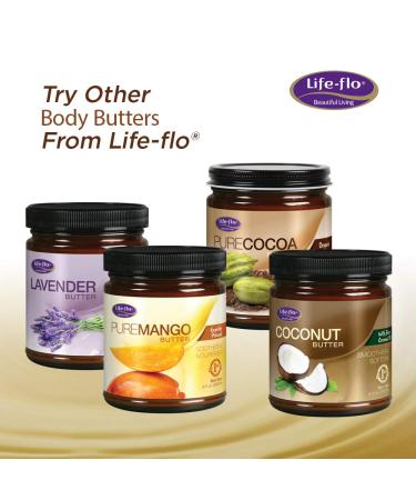 Buy Life-flo Pure Organic Shea Butter 9oz - Unrefined Moisturizer for Skin Hair & Scalp | No Parabens | International Shipping - Buy Online on GoSupps.com