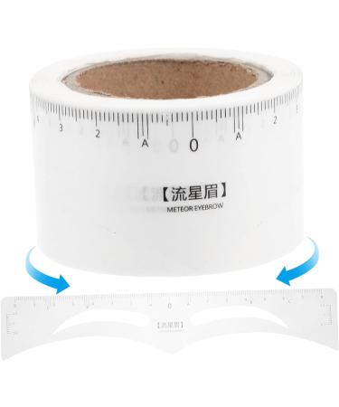 Beavorty Brow Ruler Sticker 1 Roll Stickers Eyebrow Line Sticker Eye Brow Positioning Eyebrow Ruler Drawing Pen Conjoined - Buy Online on GoSupps.com