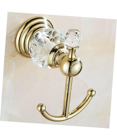 Alipis Crystal Robe Hook Hook Clothes Hangers Black Robe Towels Ceiling Hooks Heavy Duty Wall Hook Set Matte Luxury Towel Hooks - Buy Online on GoSupps.com