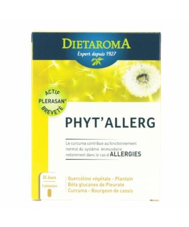 Dietaroma - Phyt Allerg - Anti-Allergy Spring Food Supplement - 40 Capsules