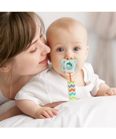 Aolso 5pcs Baby Pacifier Chain Dummy Clip Set for Boys - BPA-Free Teething Toy Holders with Plastic Clasp - Buy Online on GoSupps.com
