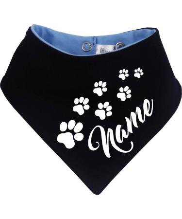 Custom Multicolor Reversible Dog Cloth - Size 5 (Neck 52-60 cm) - Light Blue & Navy | International Shipping Available - Buy Online on GoSupps.com