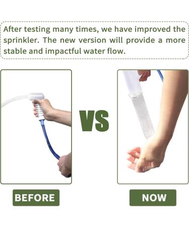 Teamaze 12L Portable Camping Shower with Auto Pressure Pump - Solar Shower for Beach, Camping & Hiking - Buy Online on GoSupps.com