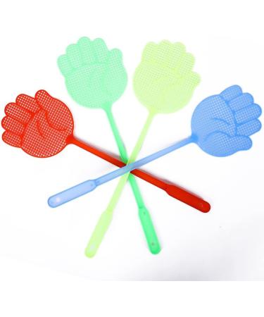 ValueHall 10 Pack Multi-Color Plastic Fly Swatters Set - V7022 - Buy Online on GoSupps.com