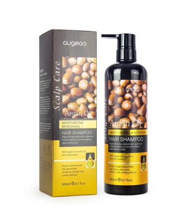 Argan oil shampoo cleanses the hair without stripping the hair natural solution for reducing dandruff moisturising the scalp increasing circulation for full