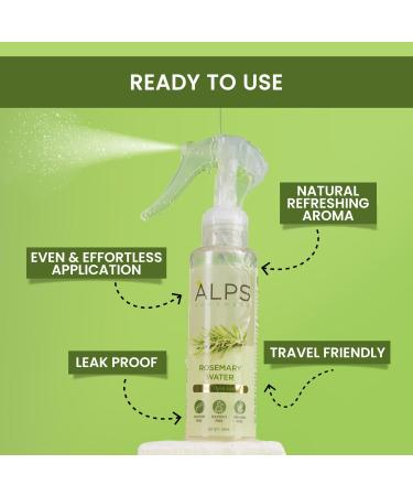 Alps Goodness Rosemary Hair Growth Spray 100 ml Reduces Hair Fall Strengthens Hair Adds Shine Suitable for All Hair Types - Buy Online on GoSupps.com