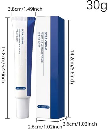 Burn Scar Cream Burn Repair Product - New Soothing Scar Cream - For Men and Women Knees Burns Keloids Wound Recovery - Buy Online on GoSupps.com