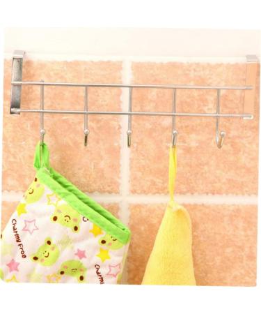 Baluue Wardrobe Hanger Stainless Steel Hooks Wall Clothes Hanger Door Back Hook Tables and Chairs - Buy Online on GoSupps.com