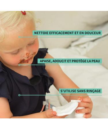  bee nature Bee Nature - Organic Cleansing Water for Children 500ml - No Rinse - Gentle Shower Gel 200ml - 100% Biodegradable and Recyclable. - Buy Online on GoSupps.com