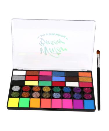Beaupretty 2 Sets Festival Pigment Face Paint - Assorted Colors for Makeup & Cosplay | International Shipping Available - Buy Online on GoSupps.com