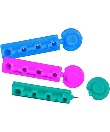 Diabetes Lancets 30g - 200 Count Multicolored Sterile Blood Sugar Lancets - Buy Online on GoSupps.com