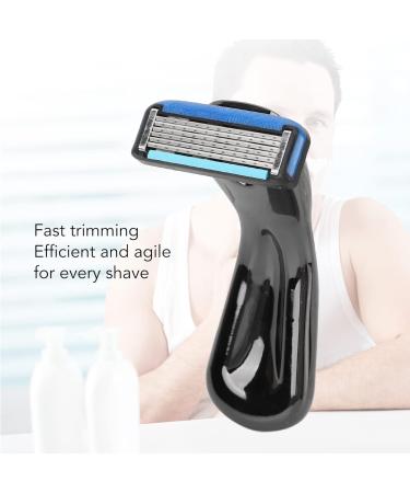 Buy Sluff's Waterproof Safety Razor for Men - Single Blade Manual Razor Portable & Precise with 6 Removable Blades - Buy Online on GoSupps.com