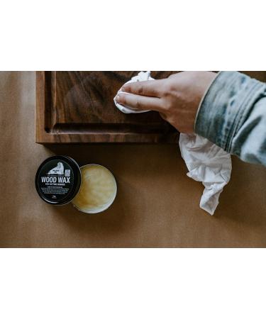 Walrus Oil Wood Wax 3 oz Can - FDA Food-Safe Cutting Board Wax and Cream - Buy Online on GoSupps.com